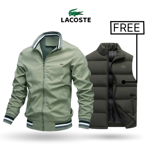 Lacoste Heritage - Waterproof Jacket + Ѕtуluѕ Vеѕt FRЕЕ