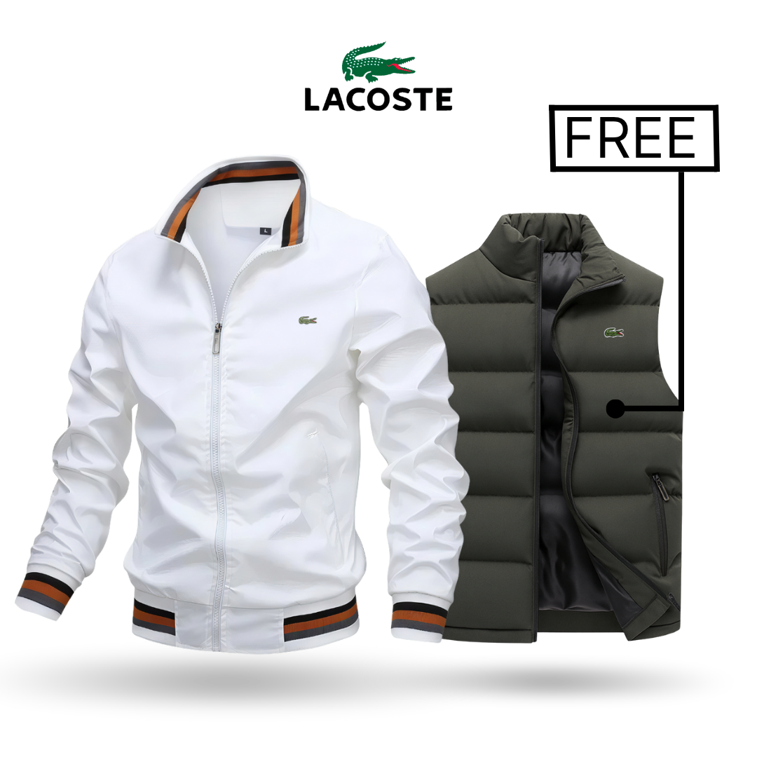 Lacoste Heritage - Waterproof Jacket + Ѕtуluѕ Vеѕt FRЕЕ