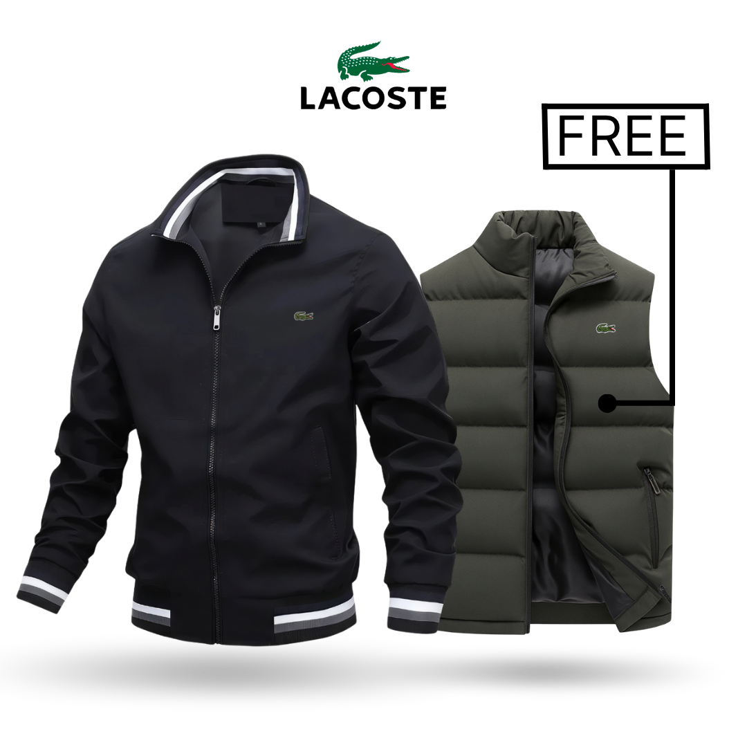 Lacoste Heritage - Waterproof Jacket + Ѕtуluѕ Vеѕt FRЕЕ