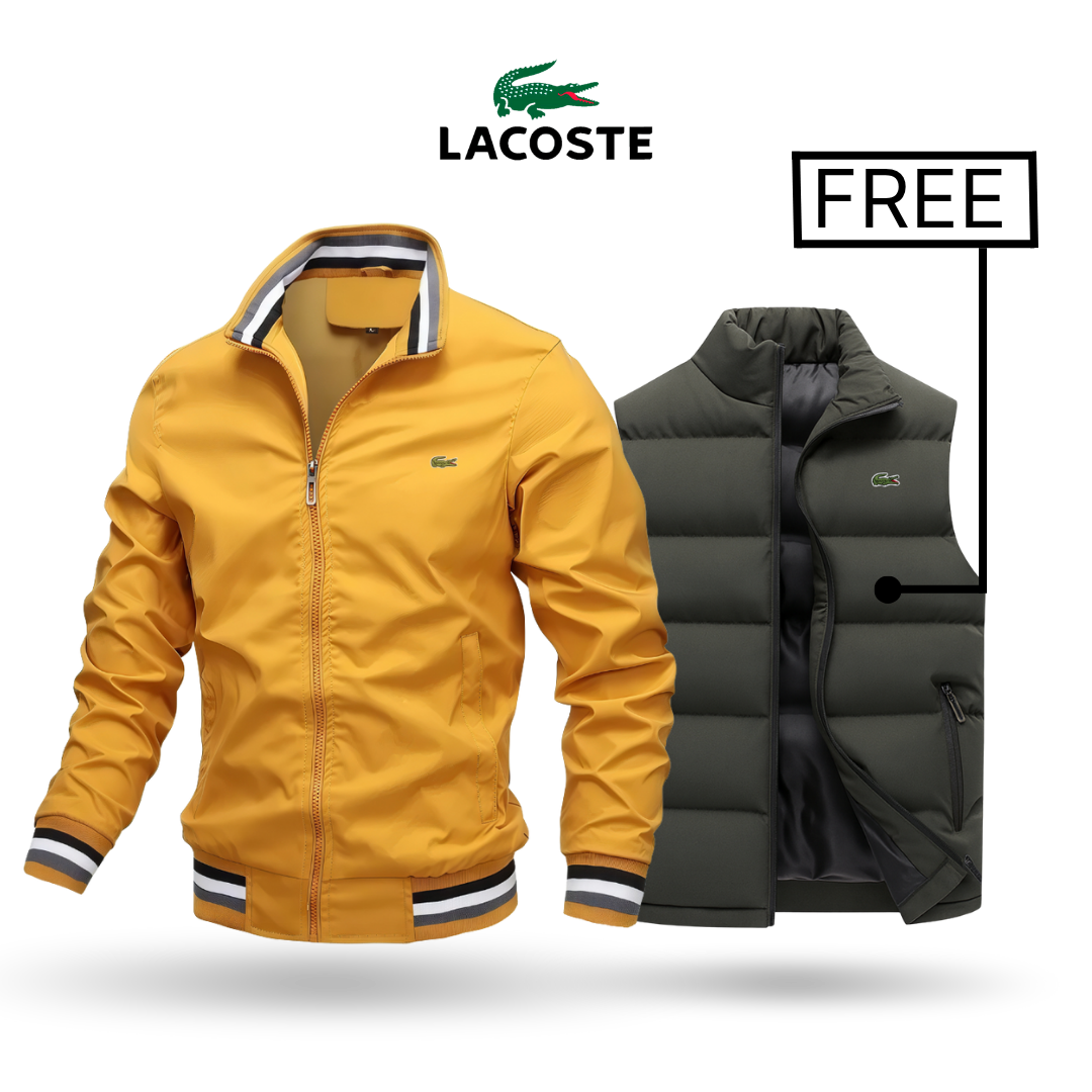 Lacoste Heritage - Waterproof Jacket + Ѕtуluѕ Vеѕt FRЕЕ