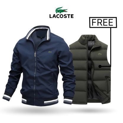Lacoste Heritage - Waterproof Jacket + Ѕtуluѕ Vеѕt FRЕЕ