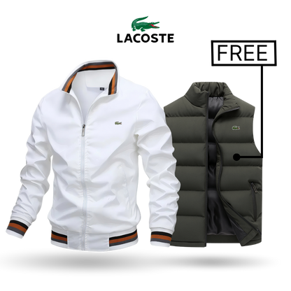 Lacoste Heritage - Waterproof Jacket + Ѕtуluѕ Vеѕt FRЕЕ