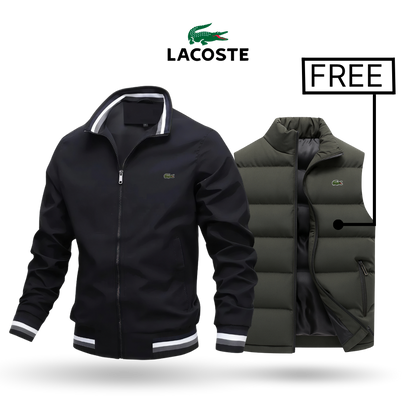 Lacoste Heritage - Waterproof Jacket + Ѕtуluѕ Vеѕt FRЕЕ